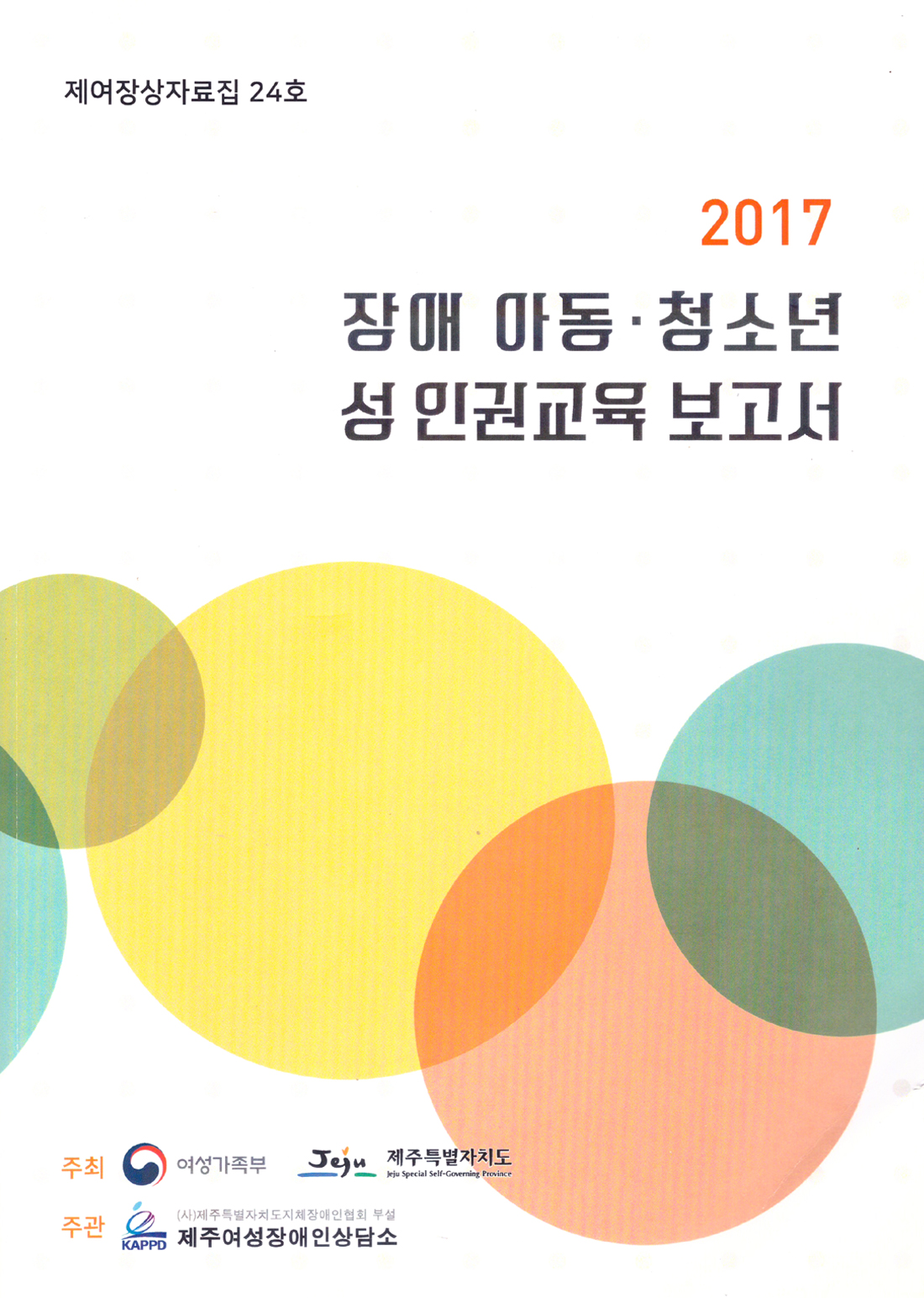 2017 장애아동청소년 성인권교육보고서